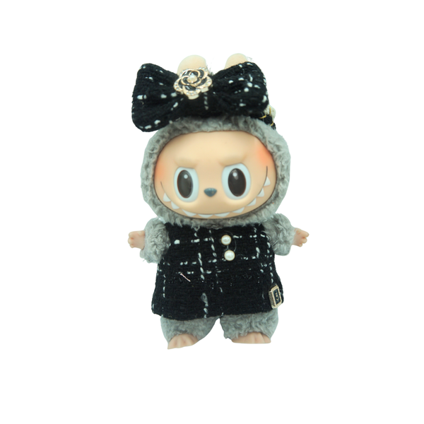 Lububu Fashion Clothes Black + Bow